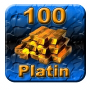 100 Guild Wars Platin (GW Platinum)