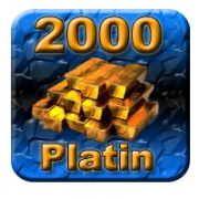 2000 Guild Wars Platin (GW Platinum)