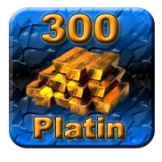 300 Guild Wars Platin (GW Platinum)
