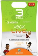 Xbox Live 3 Months Gold Subscription (Worldwide)