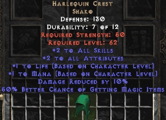 Harlequin Crest 130-140 Defense