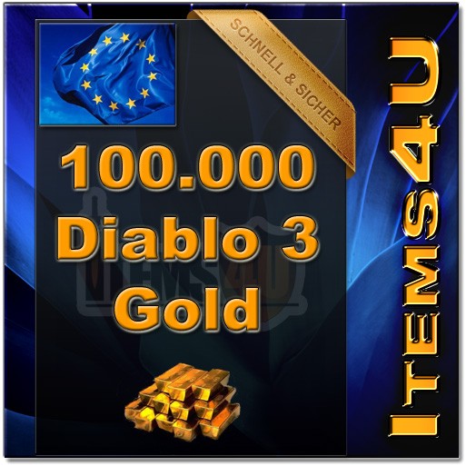 100000 Diablo 3 Gold (100K D3 Gold)