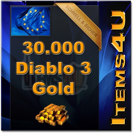 30000 Diablo 3 Gold (30K D3 Gold)