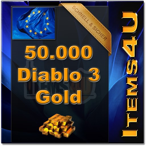 50000 Diablo 3 Gold (50K D3 Gold)