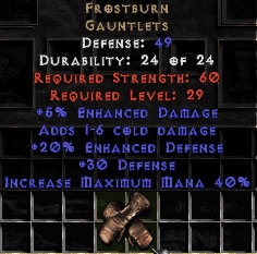 Frostburn - 49 Def, 20% ED - Perfect