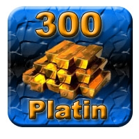 300 Guild Wars Platin (GW Platinum)