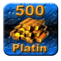 500 Guild Wars Platin (GW Platinum)