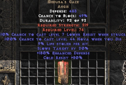 Medusa's Gaze - 80/180/9 - Perfect