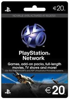 Playstation Network DE 20 EUR