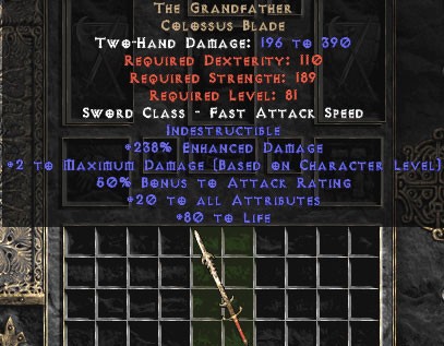 The Grandfather 230%+ ED