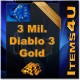 3 Mio. 3 Mil. Diablo 3 Gold (3000K D3 Gold)